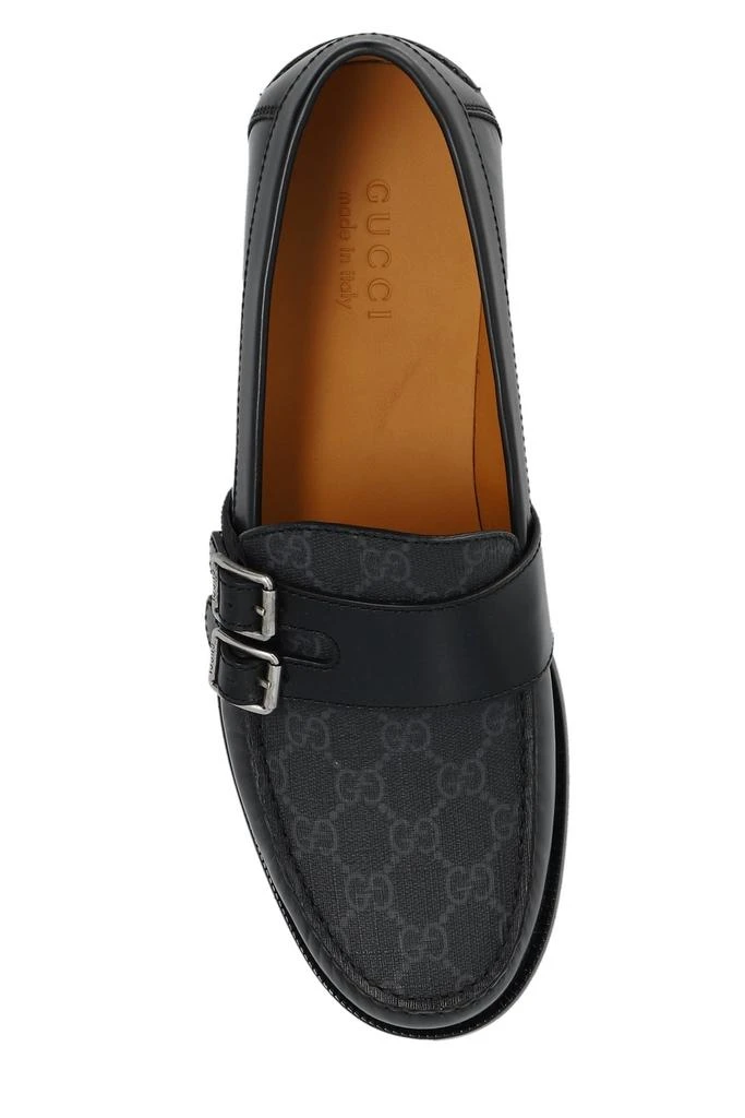Gucci Gucci GG Supreme Buckle Loafers 4