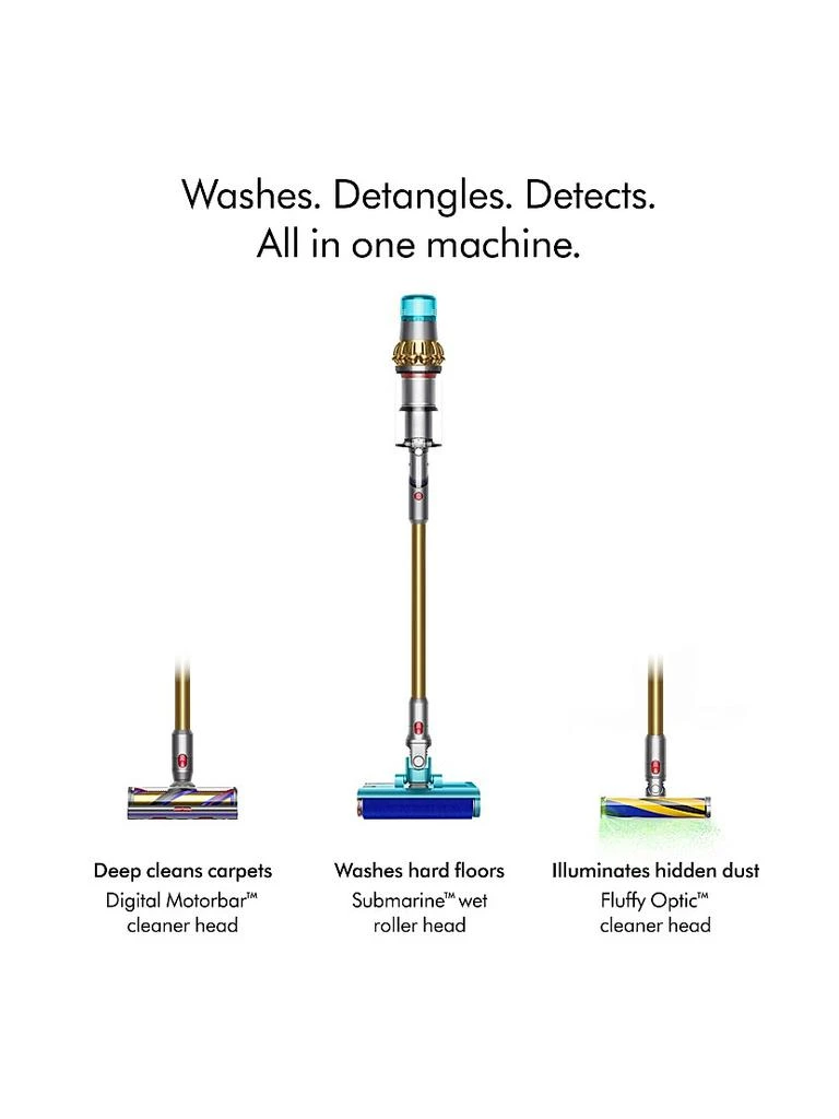 Dyson V15s Detect Submarine Absolute Wet & Dry Vacuum Cleaner 2