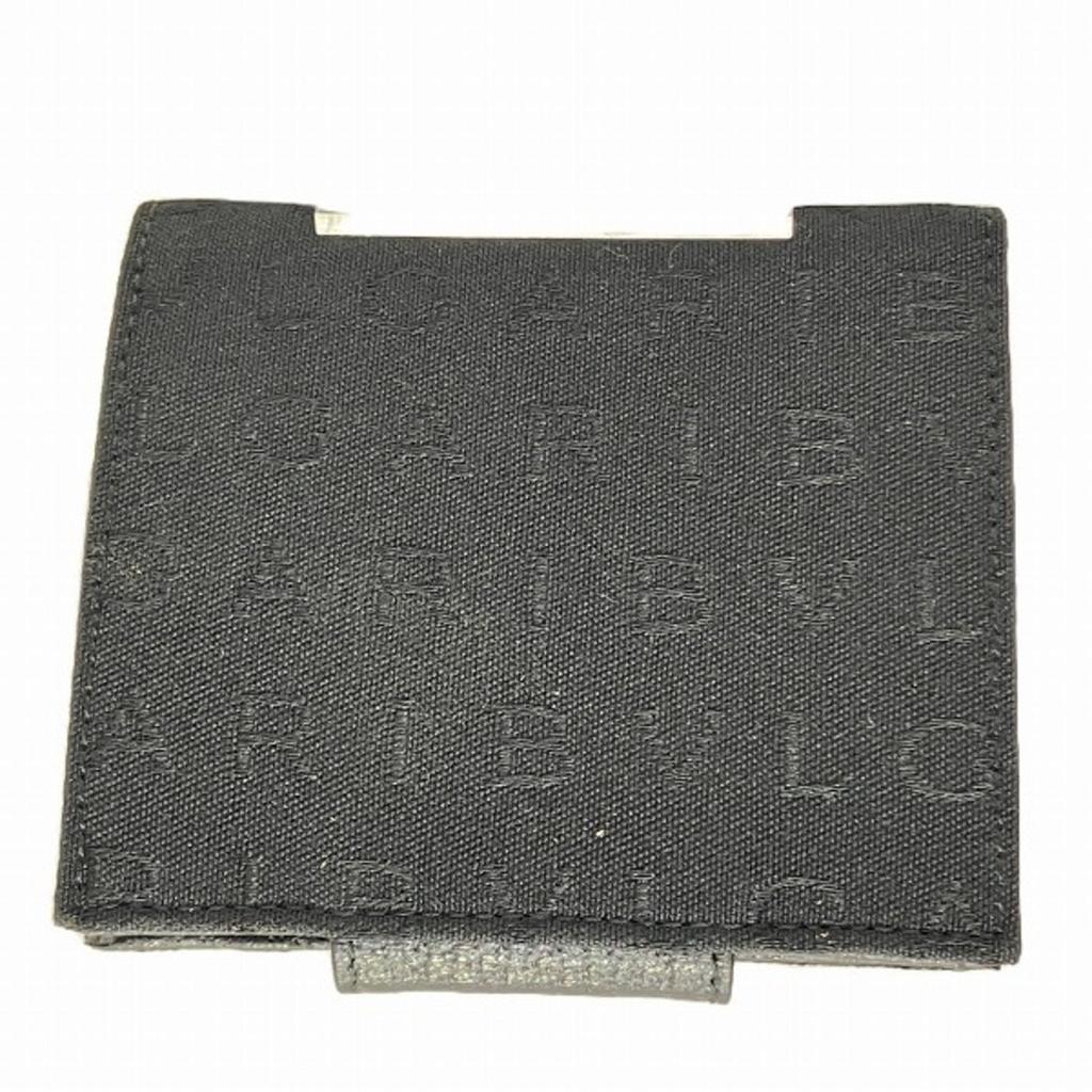 BVLGARI Canvas Leather Wallet (Bi-Fold) (Pre-Owned)