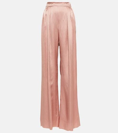 Max Mara Bridal Uncino pleated wide-leg pants 1