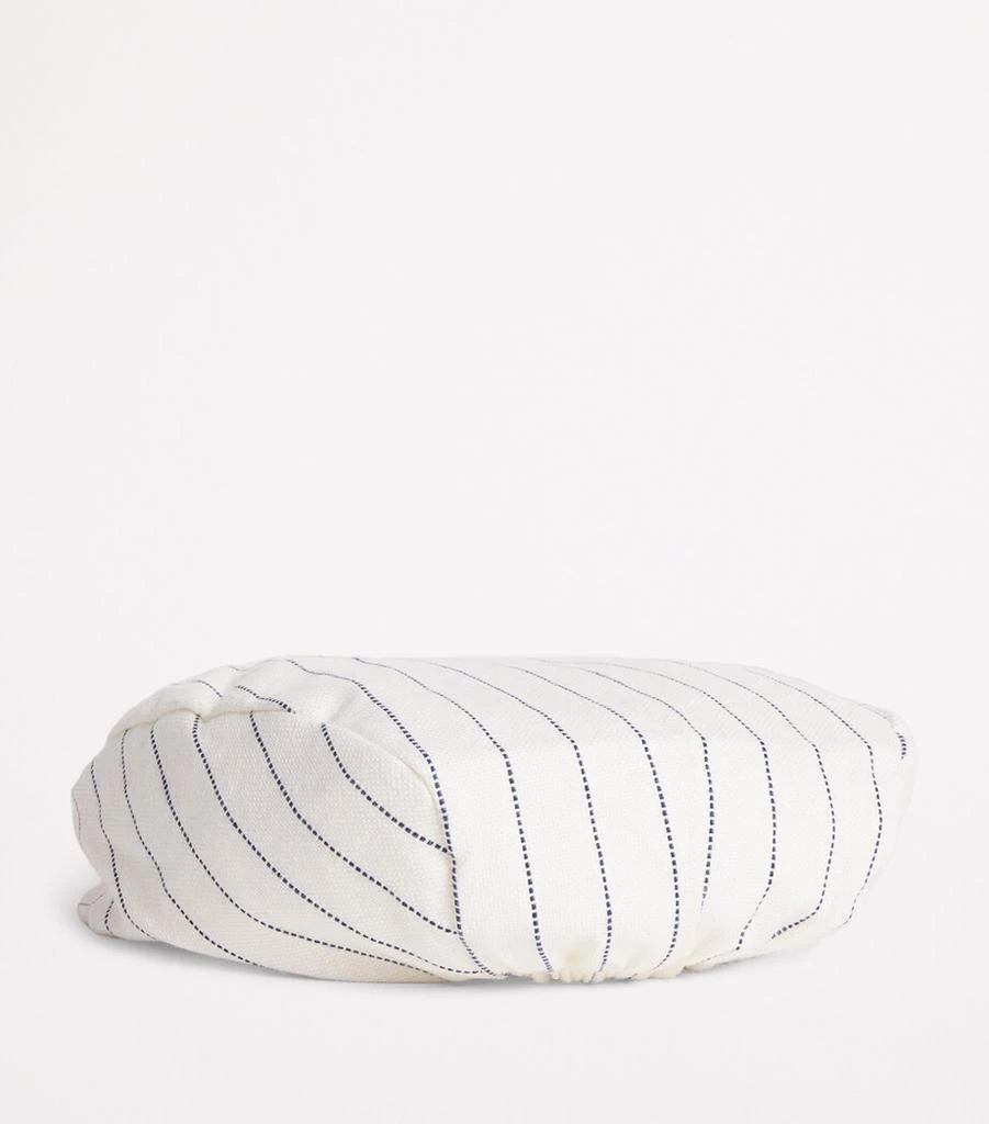 Patachou Cotton-Blend Pinstripe Sailor Hat 3