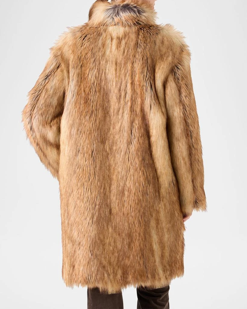 Akris Faux-Fur Coat 3
