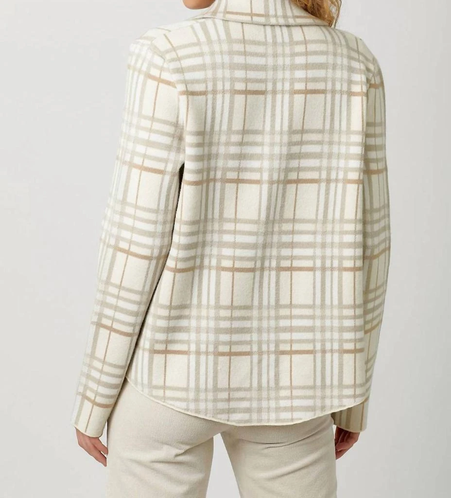 mystree Mystree - Plaid 
Proper Sweater Jacket 3