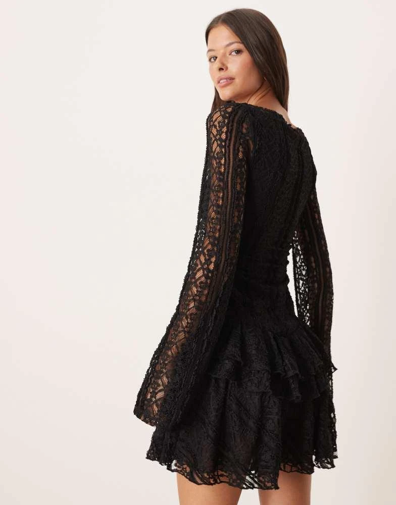 chinese dress ladies Free People Mesh Embroidered Dress (XS) – The Thrifty Hippy main image 0