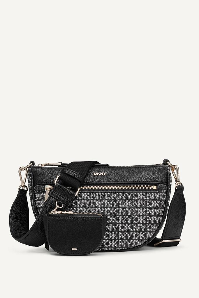 DKNY ZOIE LOGO PANELED CROSSBODY BAG - Shoulder Bags