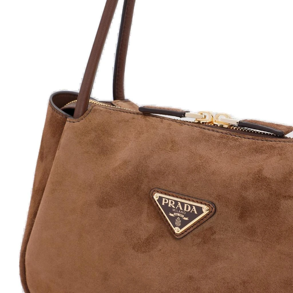 Prada Prada Triangle-Logo Medium Shoulder Bag 3