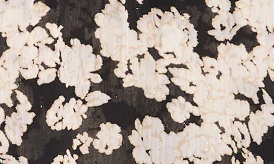 Vince Camuto Floral Tiered Flutter Sleeve Midi Dress 4