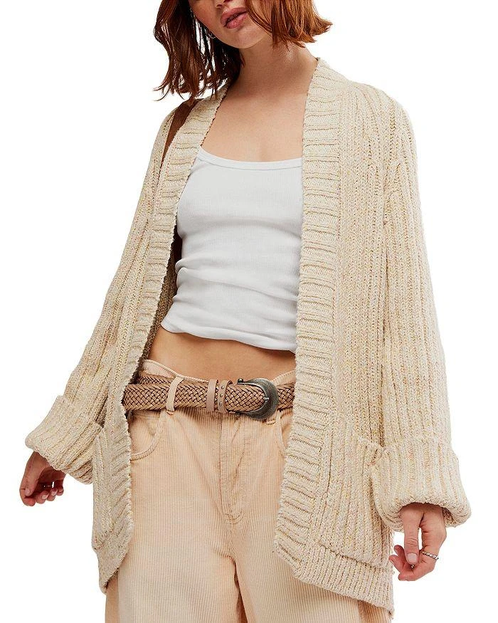Free People Blossom Open Front Cardigan 1