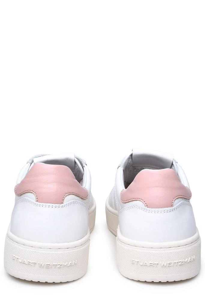 Stuart Weitzman Stuart Weitzman Round-Toe Lace-Up Sneakers 4