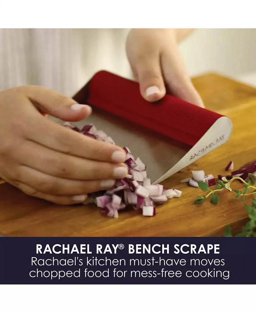 Rachael Ray Kitchen Prep Garbage Bowl, Veg-a-Peel, and Bench Scrape Set 16