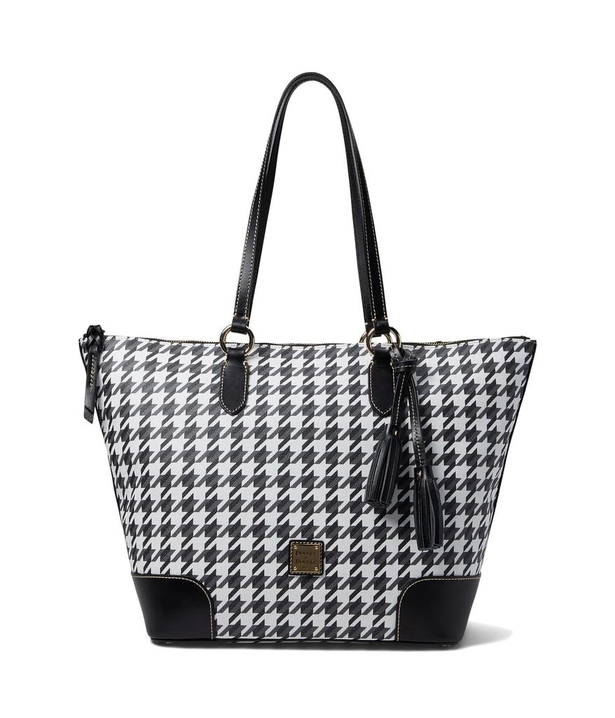 Dooney & Bourke Houndstooth Career Tote 1