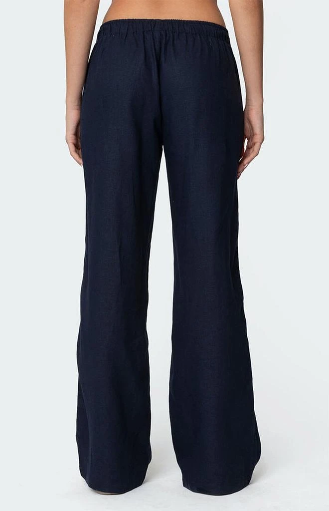 Edikted Yasmine Linen Look Pants 5