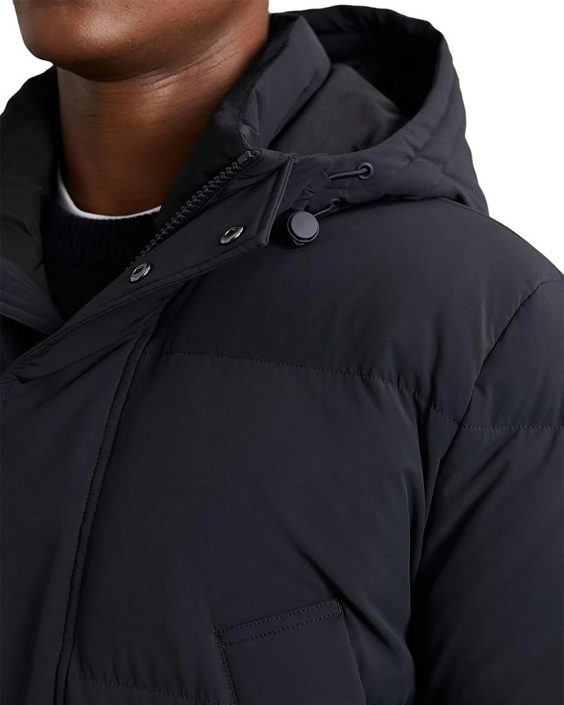 REISS Moon Longline Quilted Down Coat 4