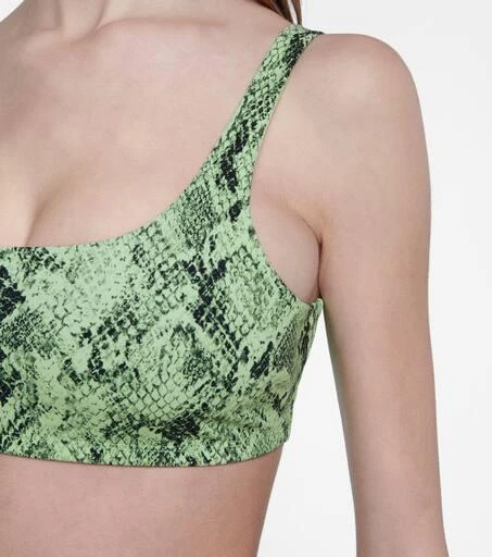 Alo Vapor snake-print sports bra 4