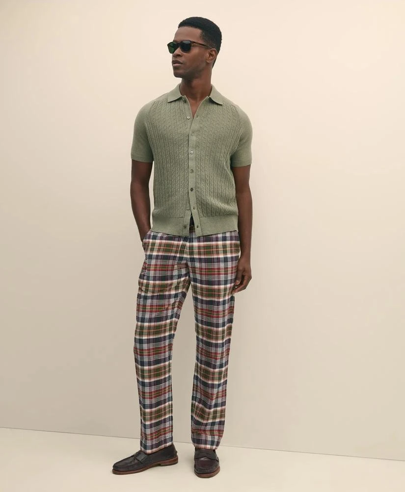 Brooks Brothers Cotton Madras Pants 1