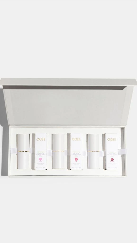 Ogee Full Bloom Sculpted Lipsticks Set 6