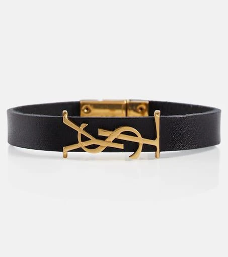Yves Saint Laurent Opyum leather bracelet 1