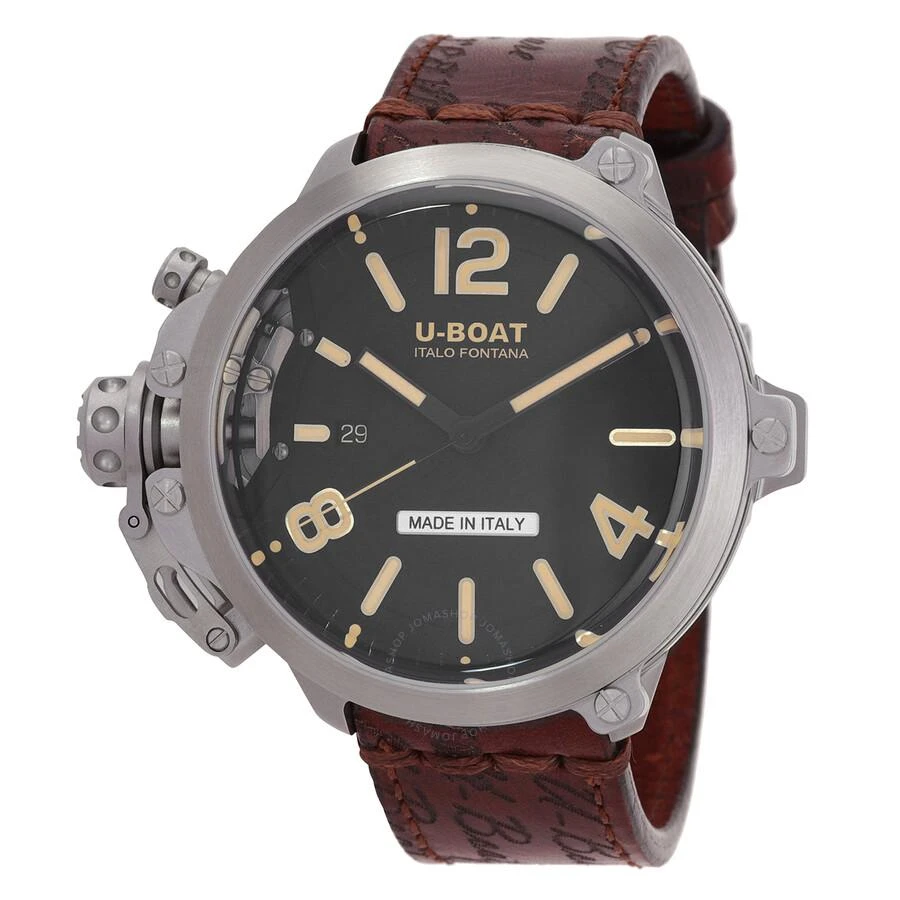 U-Boat Capsule Automatic Black Dial Men's Watch 8807 1