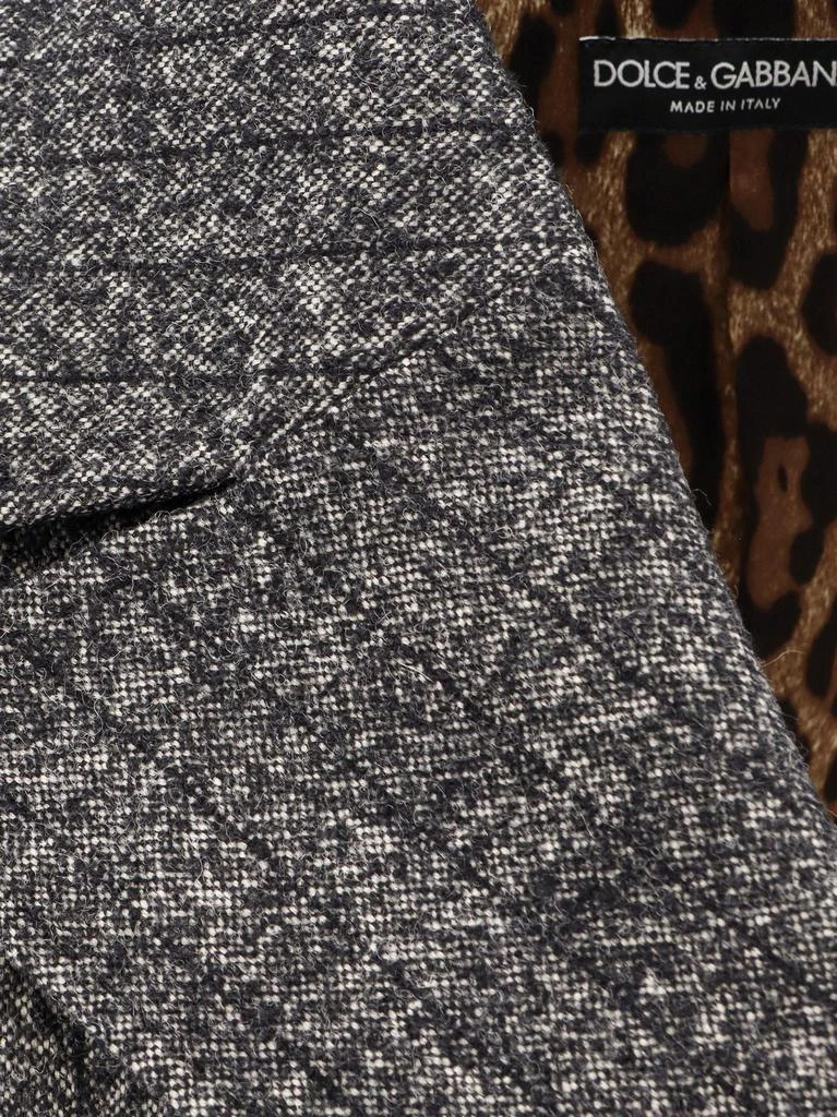 Dolce 
Gabbana Wool blend striped double-breasted blazer 5