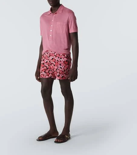 Tom Ford Silk and linen polo shirt 2