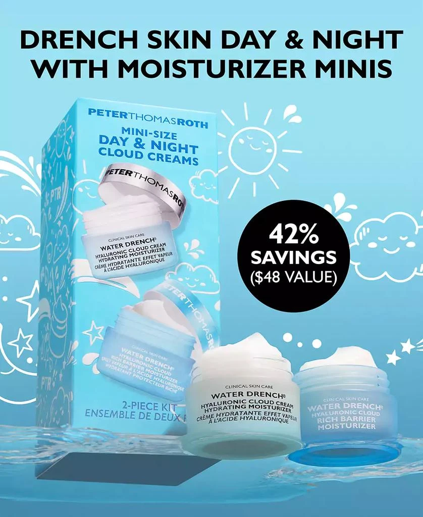 Peter Thomas Roth Mini-Size Day
Night Cloud Creams 2-Piece Kit 6