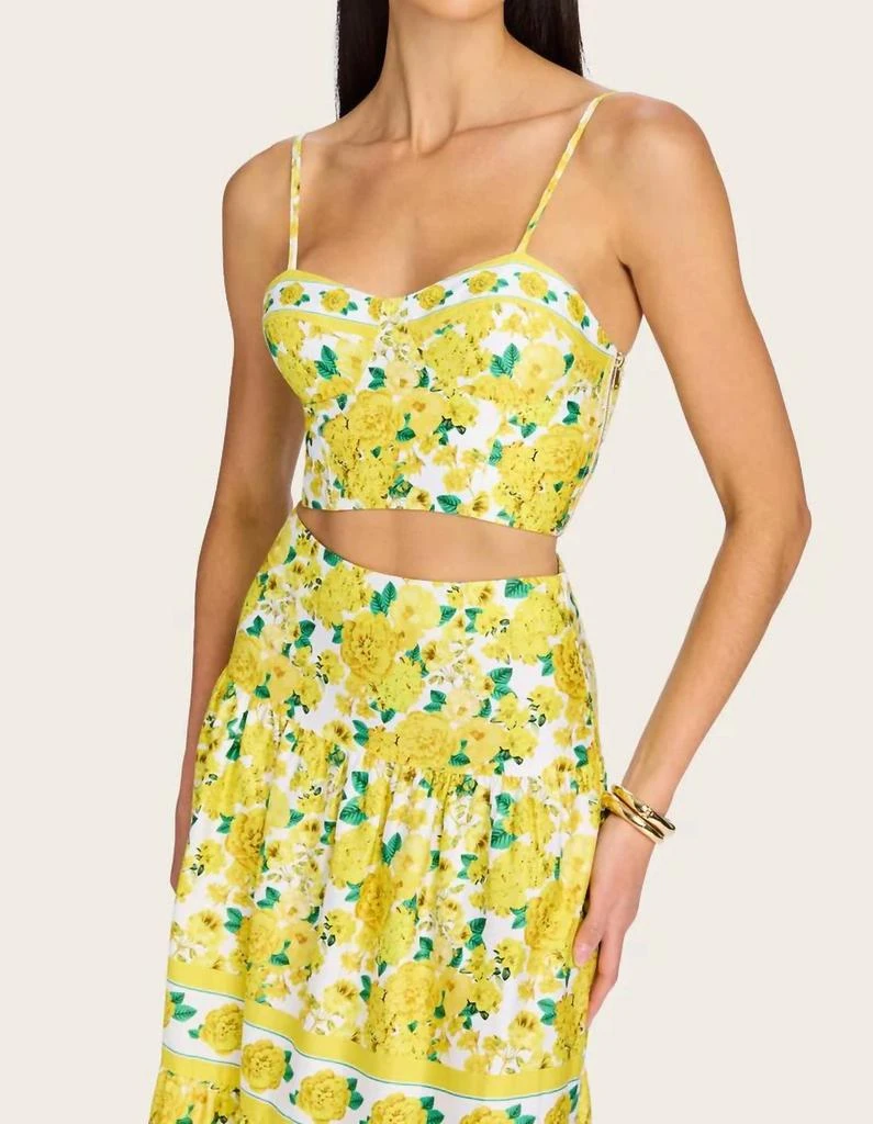 Generation Love Generation Love - Women's Linda Floral Poplin Bra Top 3