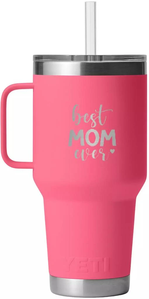 YETI YETI Custom 35 oz. Rambler Mug with Straw Lid 1