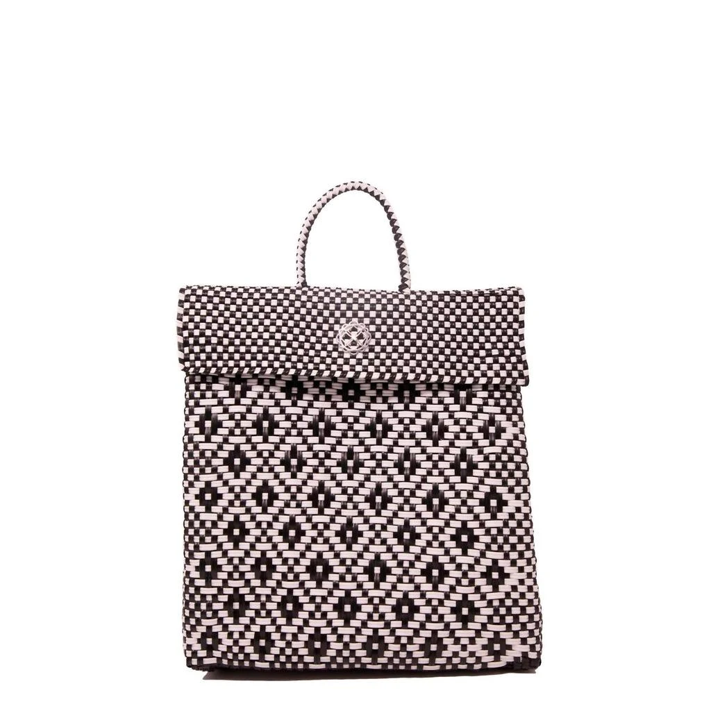 NEW LOLA\'S BAG women\'s small handmade aztec backpack in black/white blue2_1400x.jpg?v=1623878509 main image 4