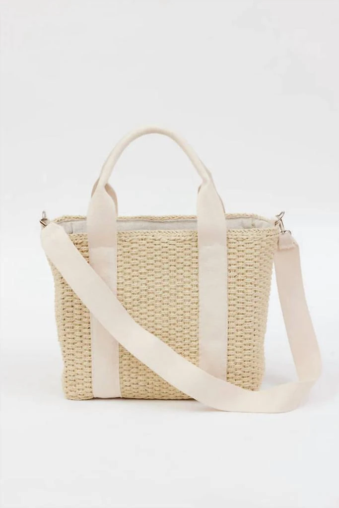 Hat Attack Hat Attack - Women's Modern Straw Cooler Tote Bag 1