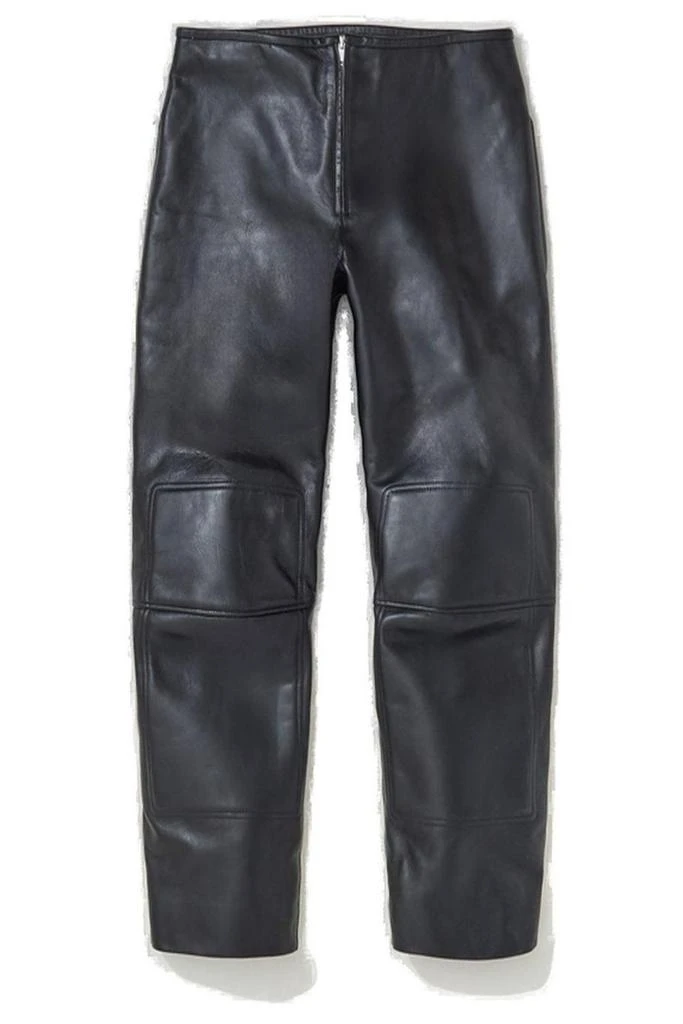 Jil Sander Jil Sander Leather Trousers from Cettire