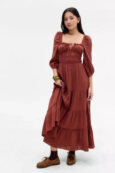 Urban Outfitters Kimchi Blue Violetta Maxi Dress 1