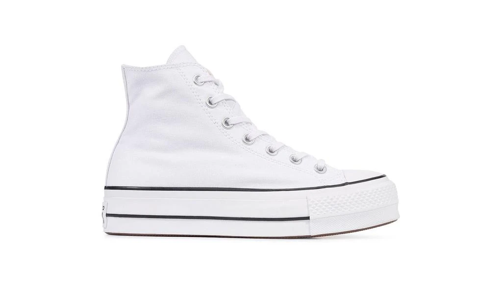 Converse Womens Chuck Taylor All Star Lift Platform Hightop Shoes - Optical White 1