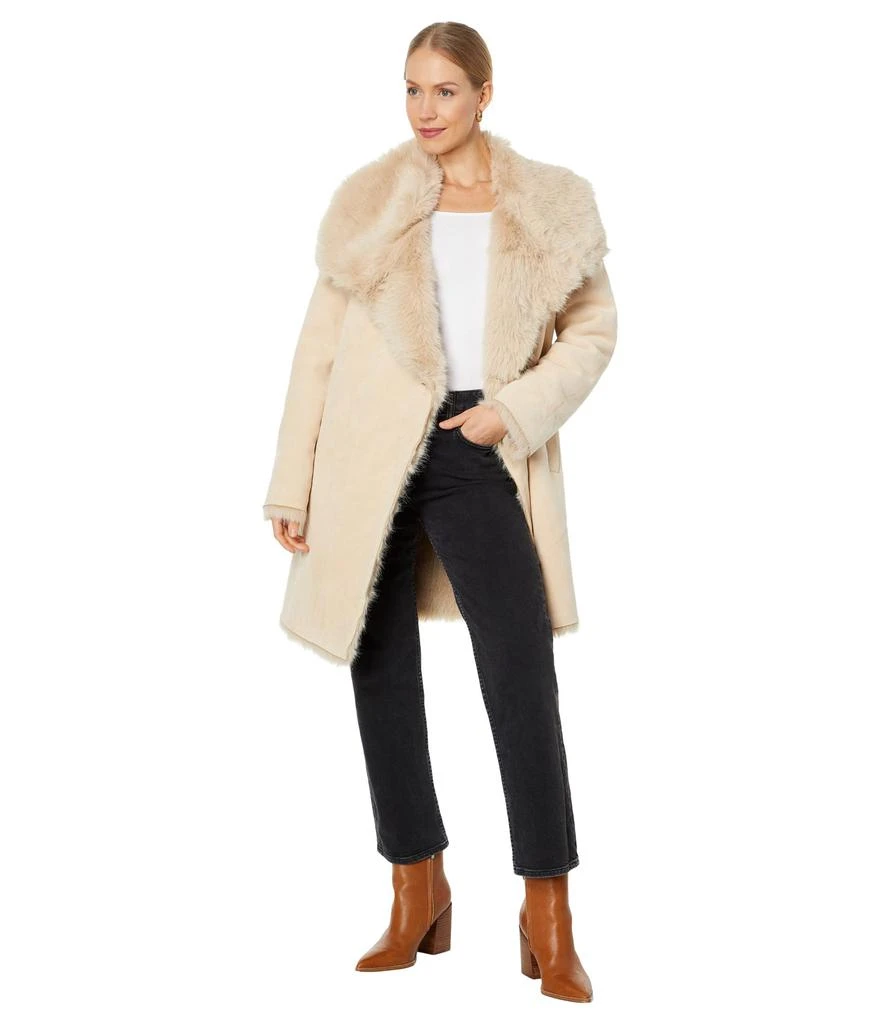 Avec Les Filles Faux Toscana Shearling Coat 4