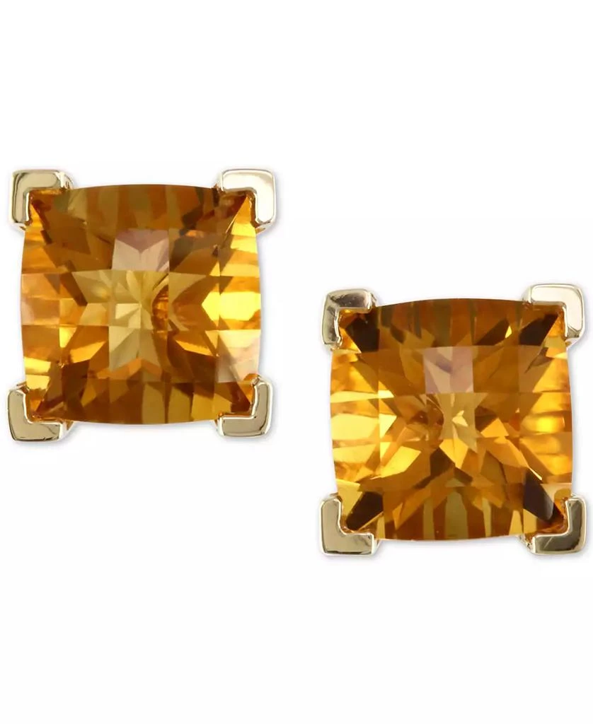 Shop EFFY® Citrine (4-1/5 Stud Earrings in 14k Gold on