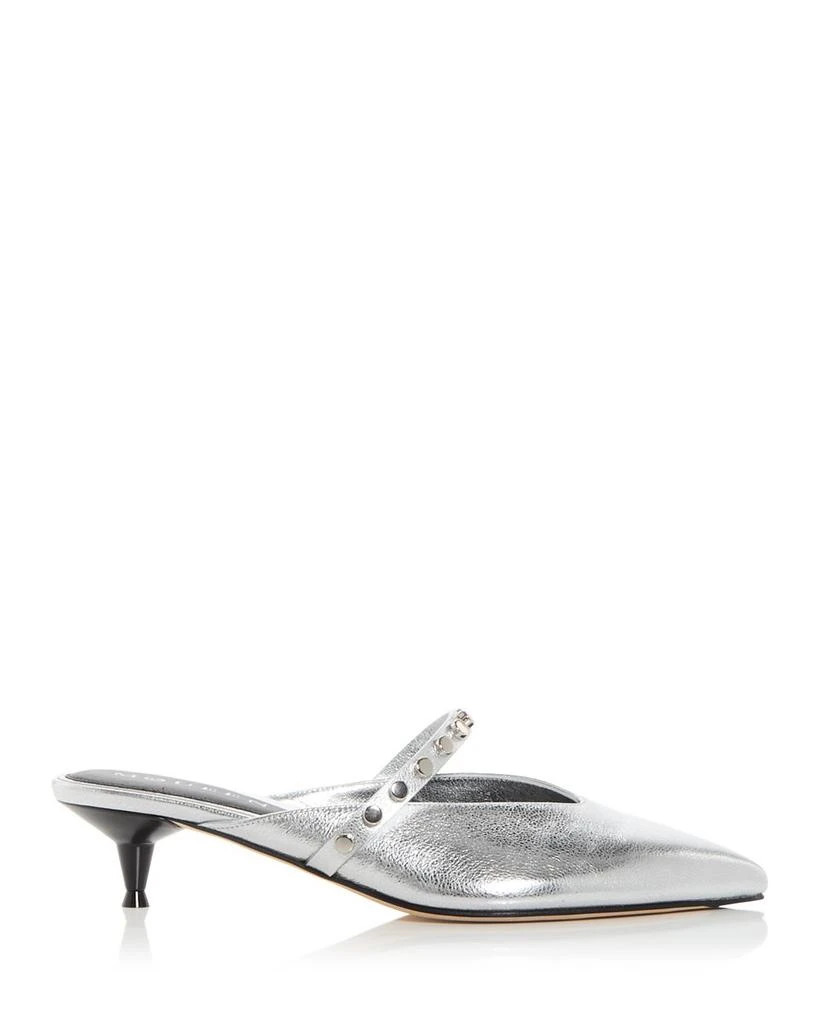 McQueen Women
s Embellished Mules 3
