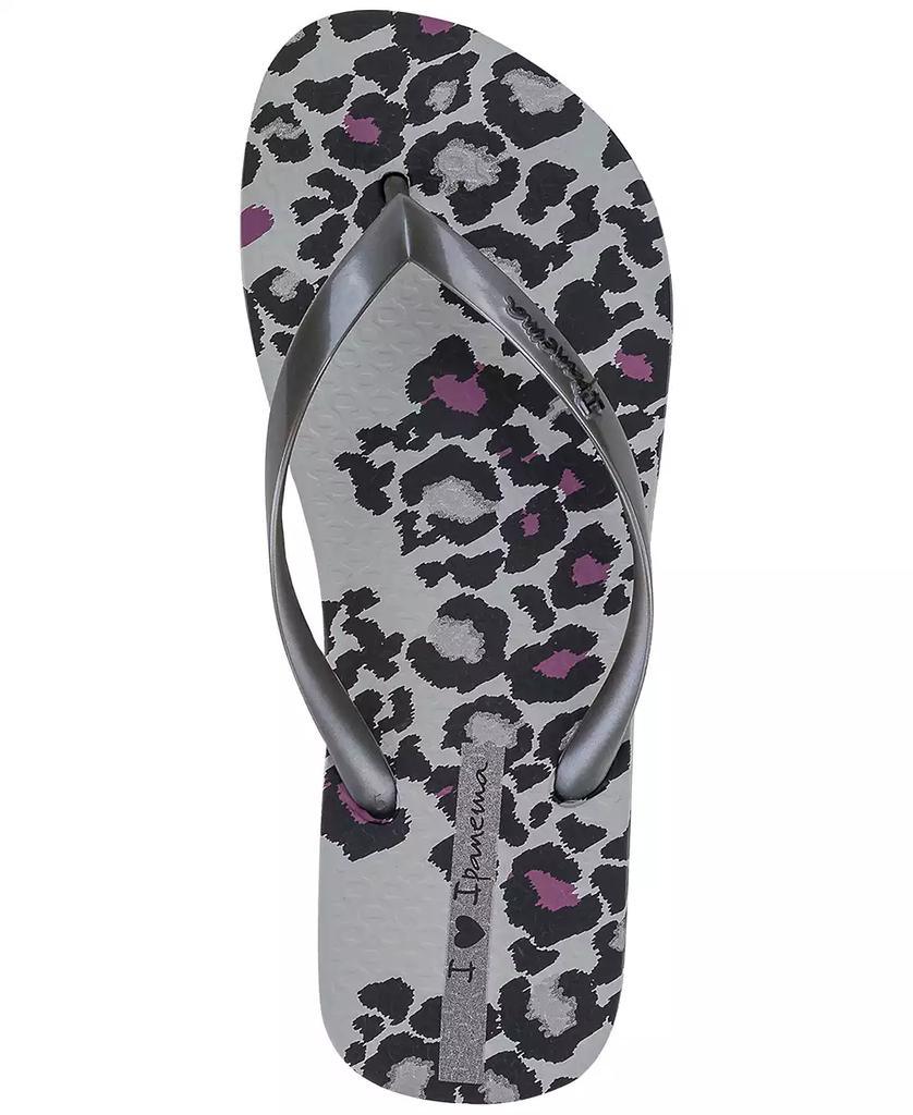 Ipanema Women's Animal Print Slip-On Thong Sandals