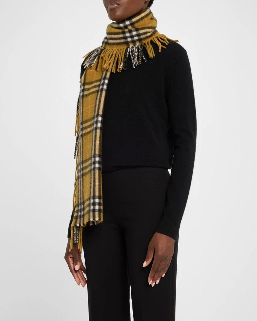 Burberry Check Happy Cashmere Scarf 3