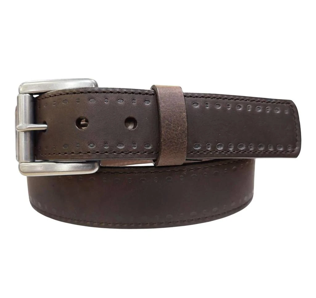 Lejon Leather Goods Lejon Leather Goods - Men's Fargo Bison Leather Usa Belt