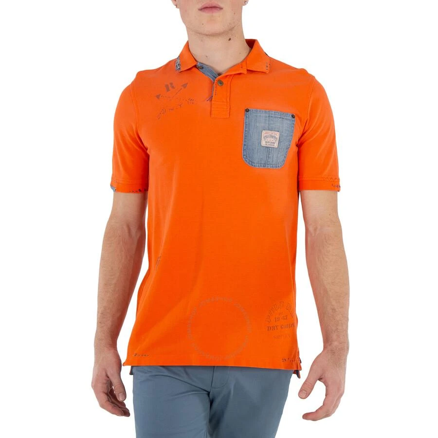Ralph Lauren Classic Fit Mesh Polo Shirt In Orange 2