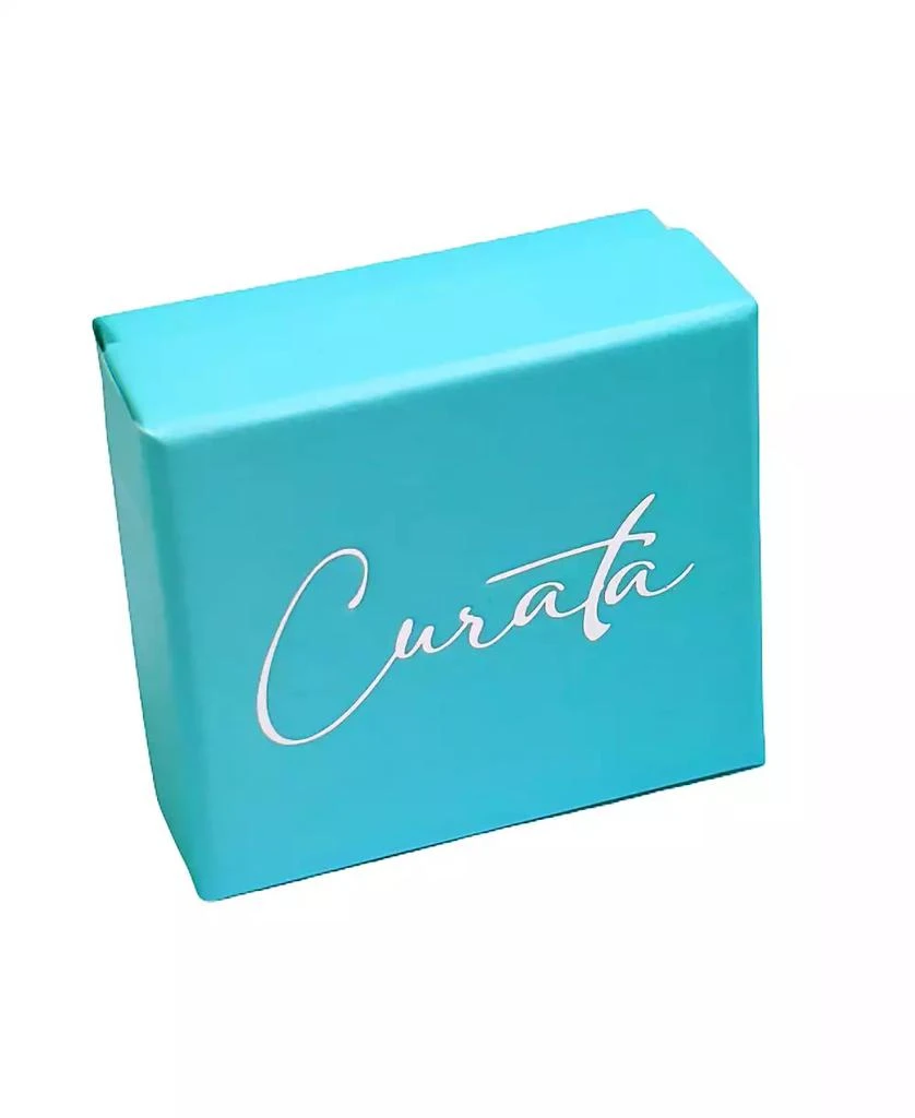 Curata Jewelry Solid 18k Gold 4mm Half Round Wedding Band Ring Sizes 5-12 Wedding Band 7