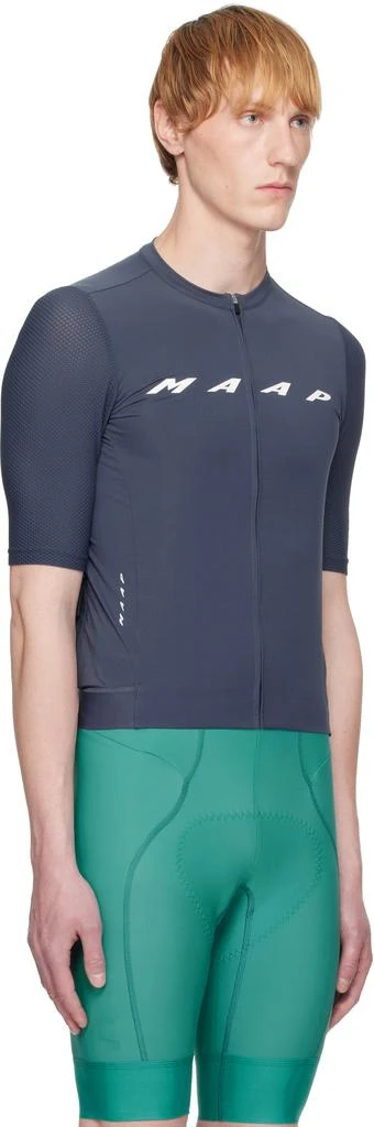 MAAP Navy Evade Pro Base Jersey 2.0 Cycling Top 2