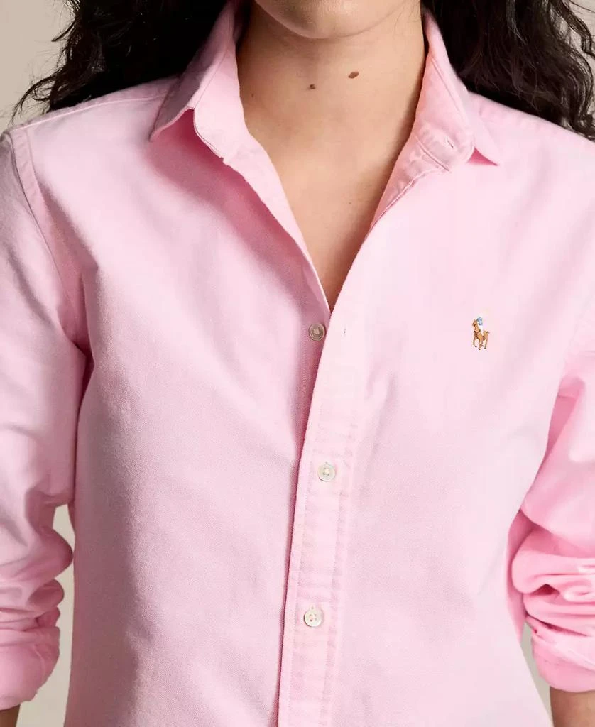 Ralph Lauren Women
s Slim-Fit Striped Oxford Shirt 3