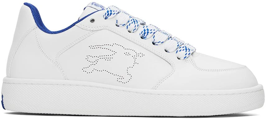 Burberry White Trainer Sneakers 1