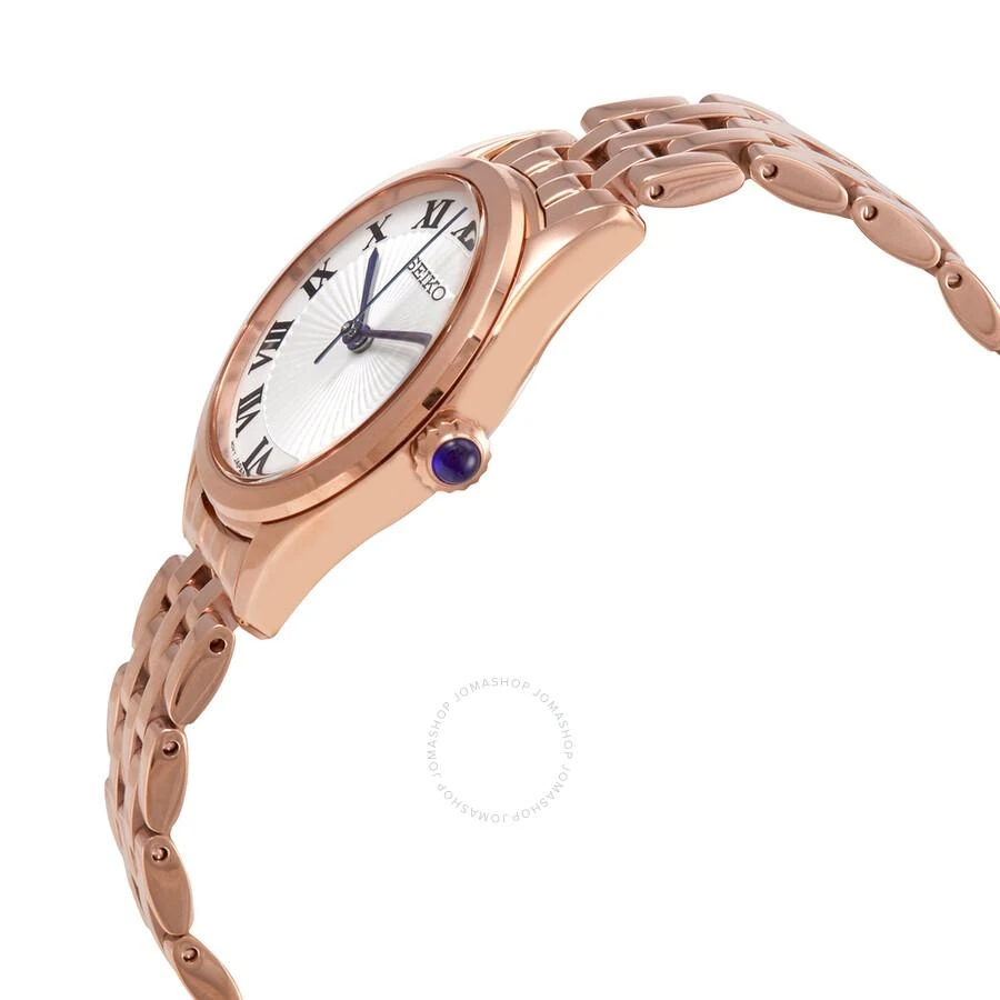 Seiko Classic Quartz White Dial Ladies Watch SUR332 2
