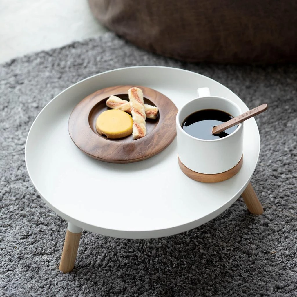 Yamazaki Yamazaki Plain Tray With Legs - White 4