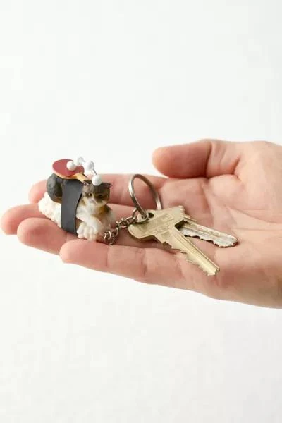 Urban Outfitters Sushi Cat Blind Box Keychain 5