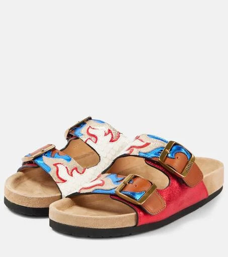 Isabel Marant Lelik leather sandals 4
