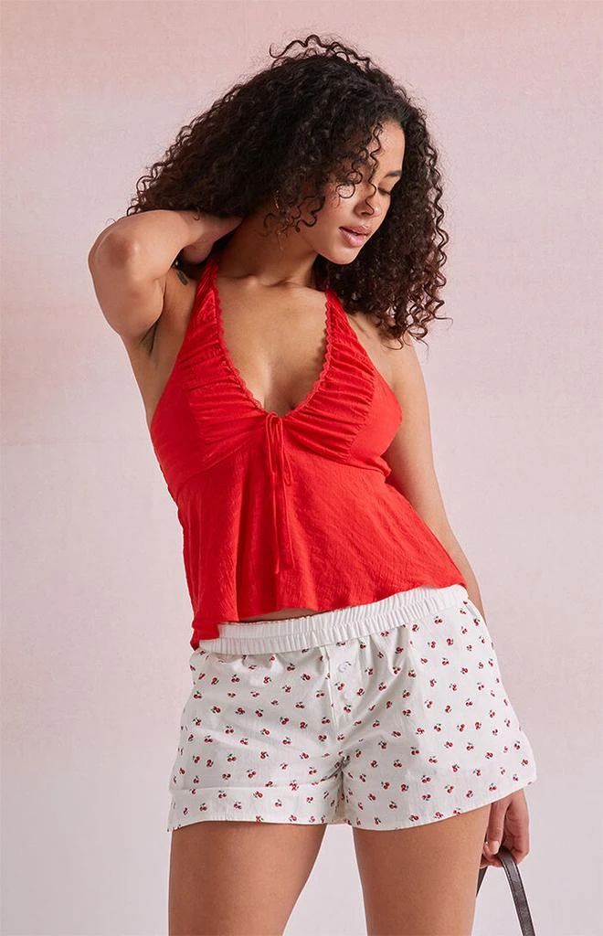 Beverly and Beck Cherry Boxer Shorts 2