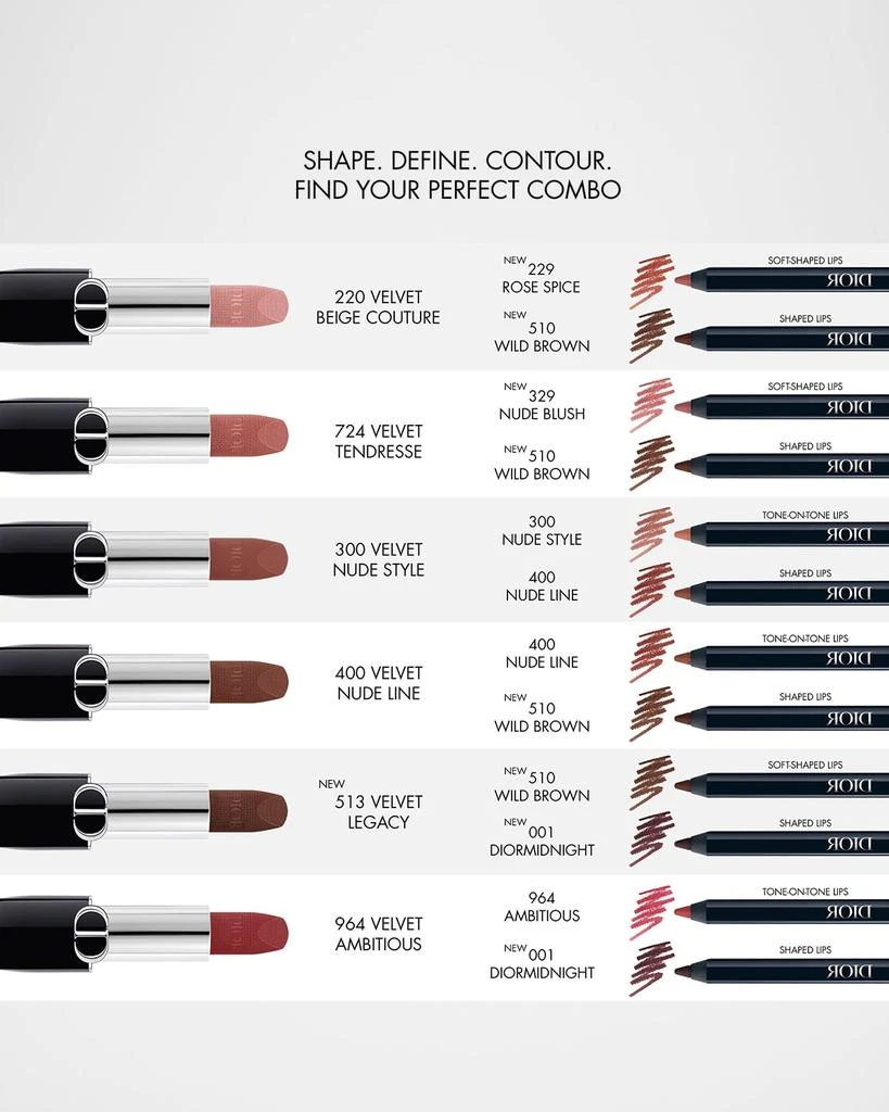 Dior Dior Rouge Dior Contour No-Transfer Lip Liner Pencil 5