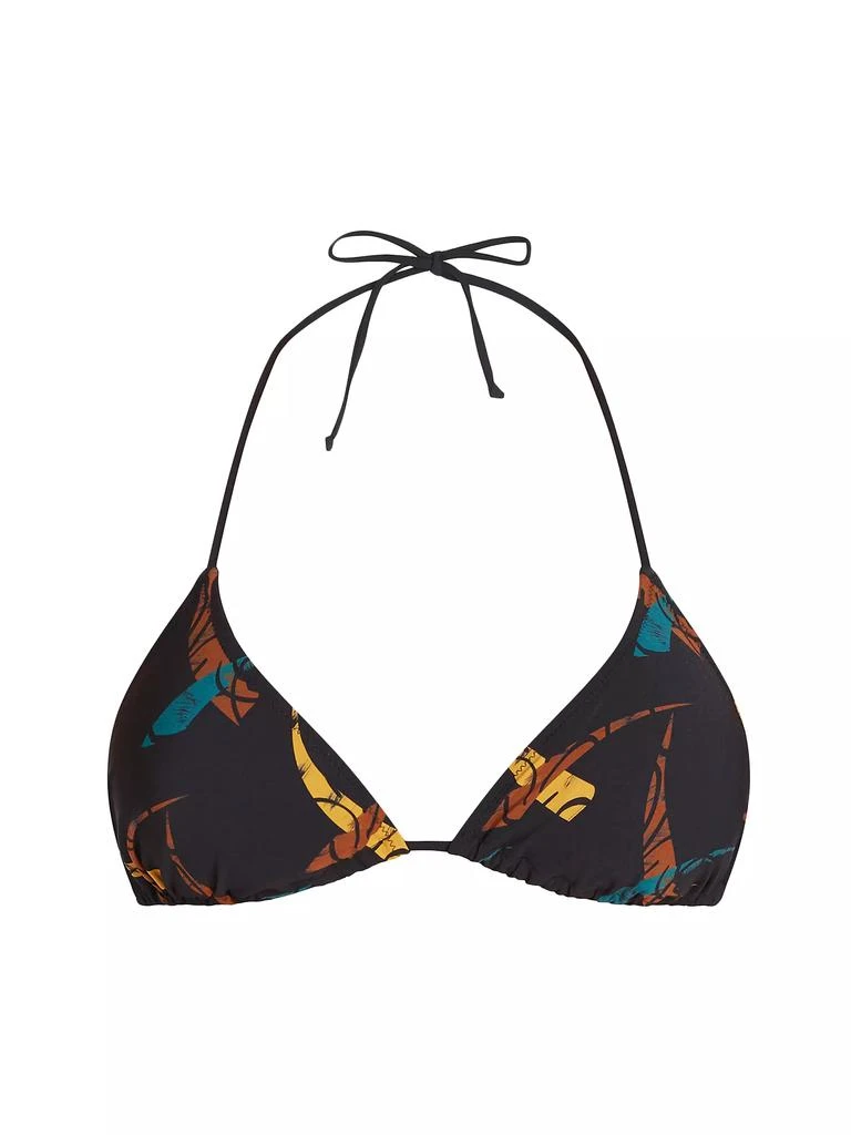 VALIMARE Lisbon Printed Triangle Bikini Top 1